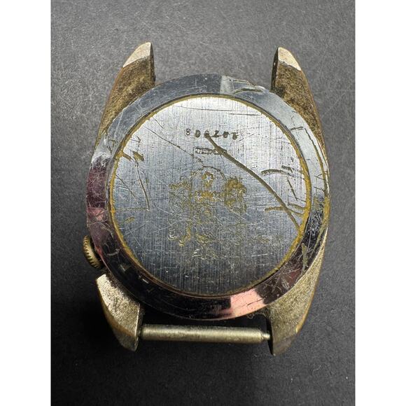 Vintage Woldman Calendar Men\'s Watch Swiss Made Diamond Accent Gold Tone main image 9
